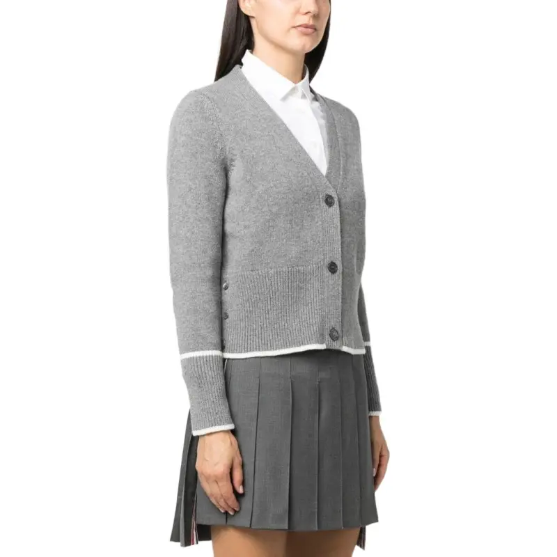 THOM BROWNE· Sweater Women's Gray-2