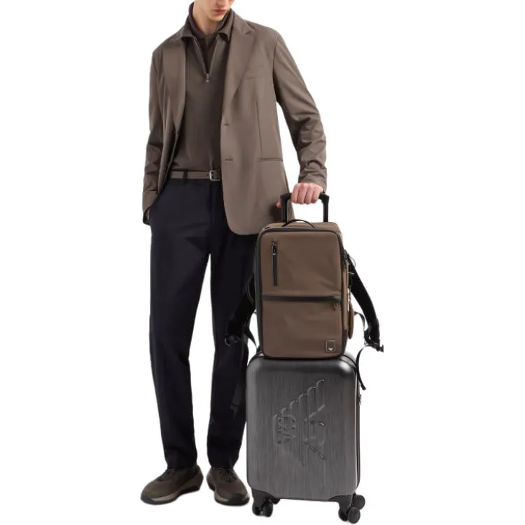EMPORIO ARMANI Travel Essentials Piqué Polo Shirt-3
