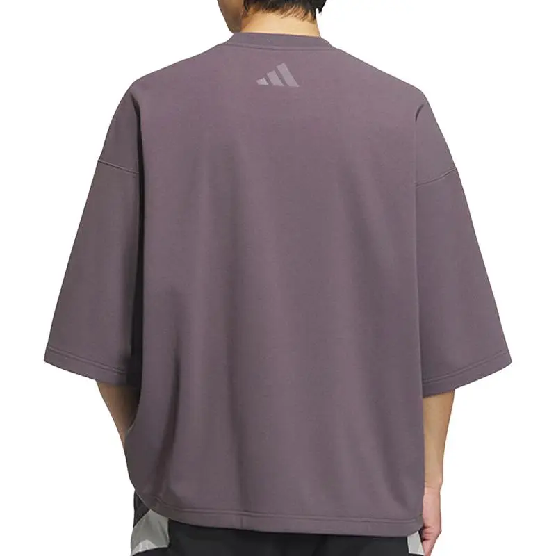 Adidas SS25 T Shirt Men's Purple-1