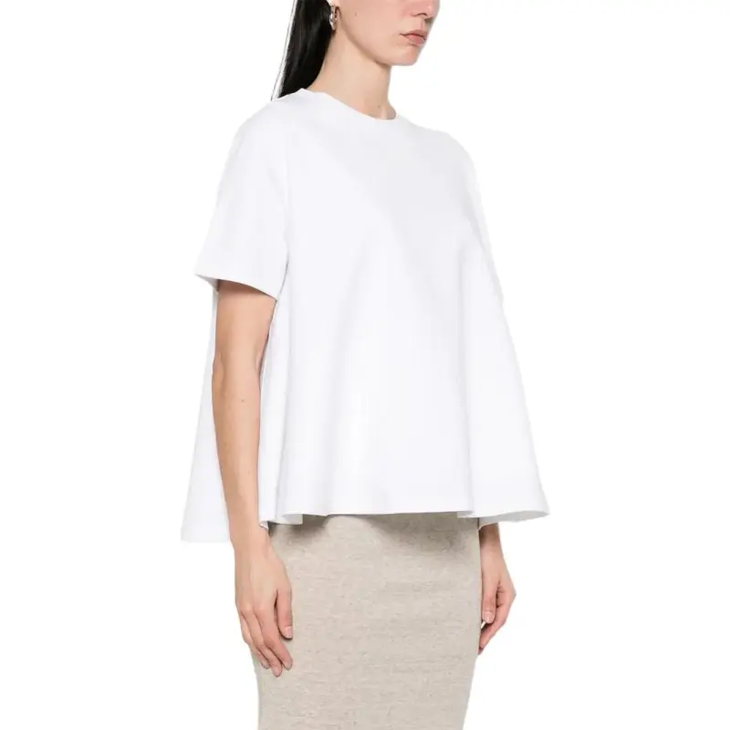 LOEWE Anagram embroidered T shirt-3