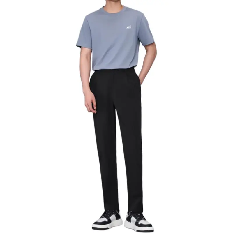 HLA Casual Pants Men Black 59-2