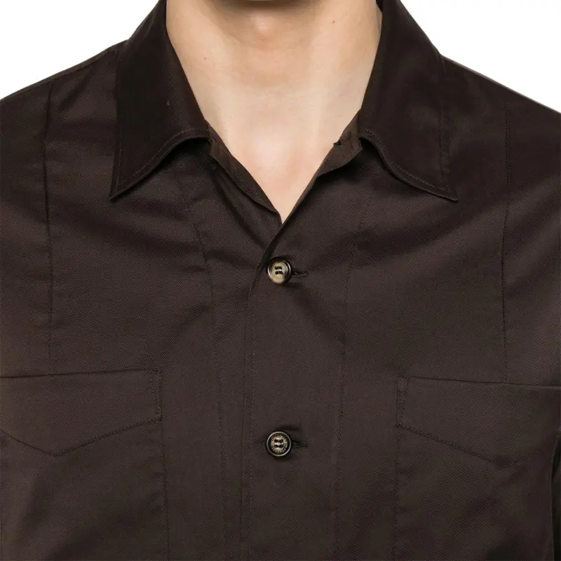 Brunello Cucinelli Long Sleeved Button Up Shirt-4