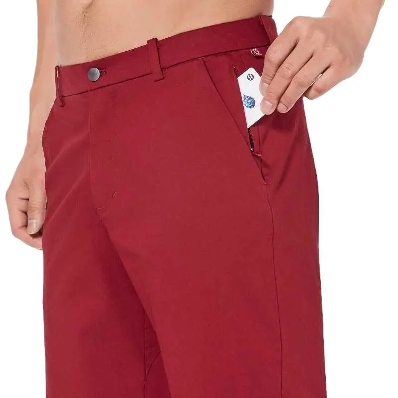 Lululemon ABC Casual Shorts Men's Red-2