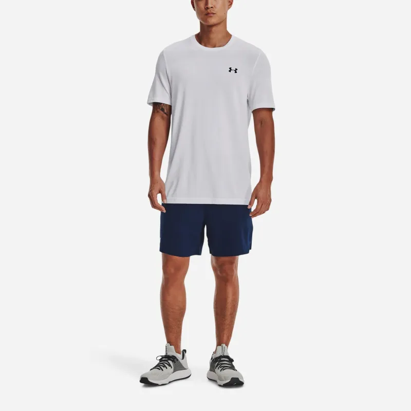 Under Armour Casual Shorts Men Collegiate Blue-4