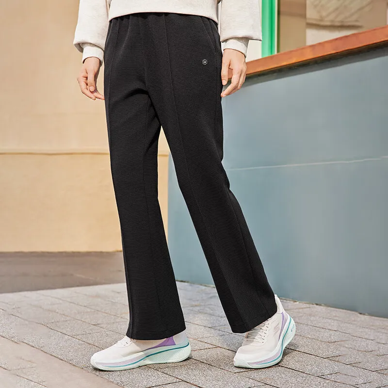 Skechers Knitted Sweatpants Women's Carbon Black-2