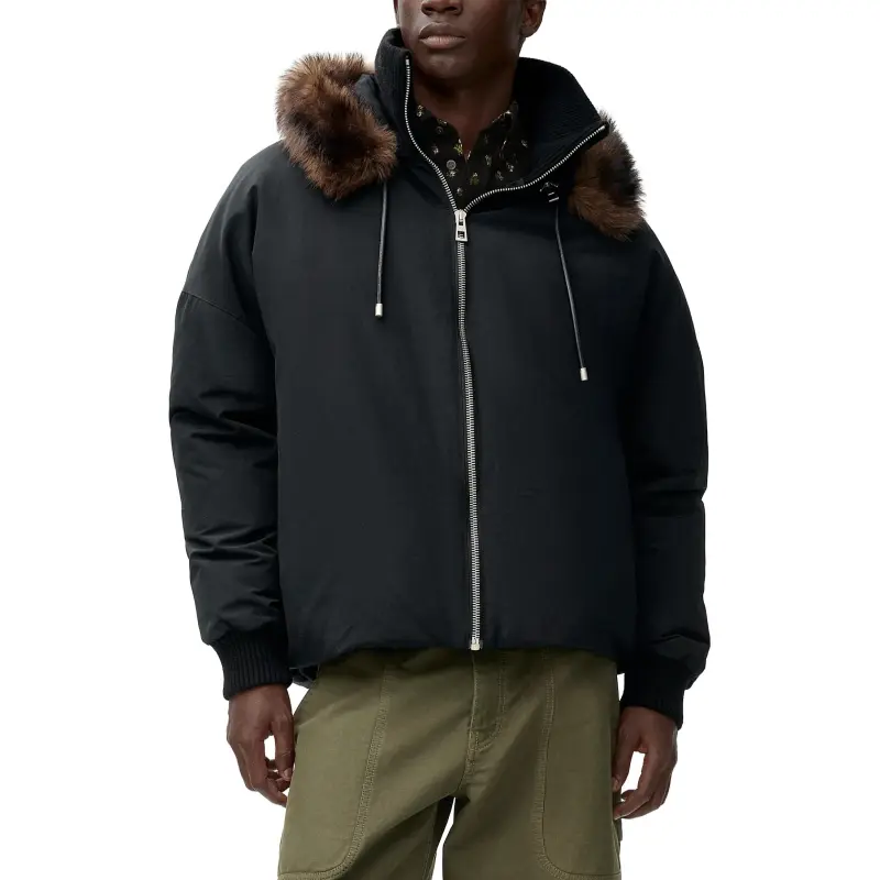 LOEWE SS25 Jackets & Coats Men's Black-2