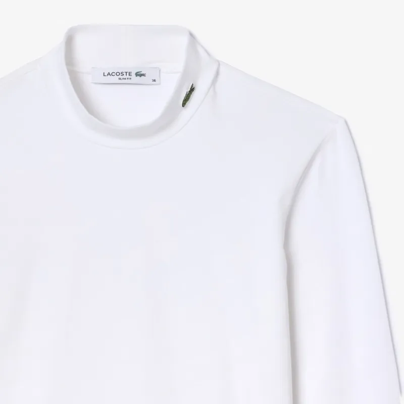 LACOSTE T-Shirts Women's White-3