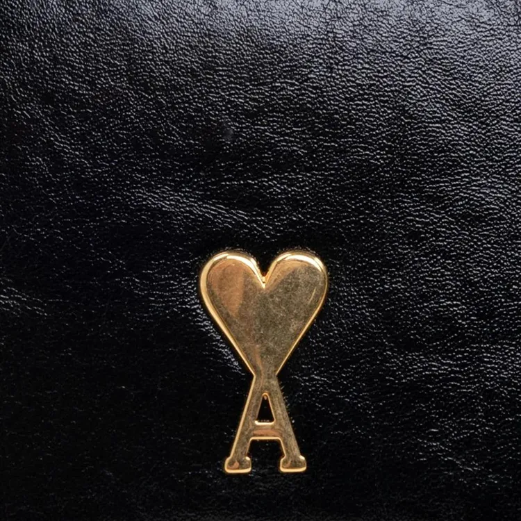 AMIPARIS Logo Plaque Wallet-3