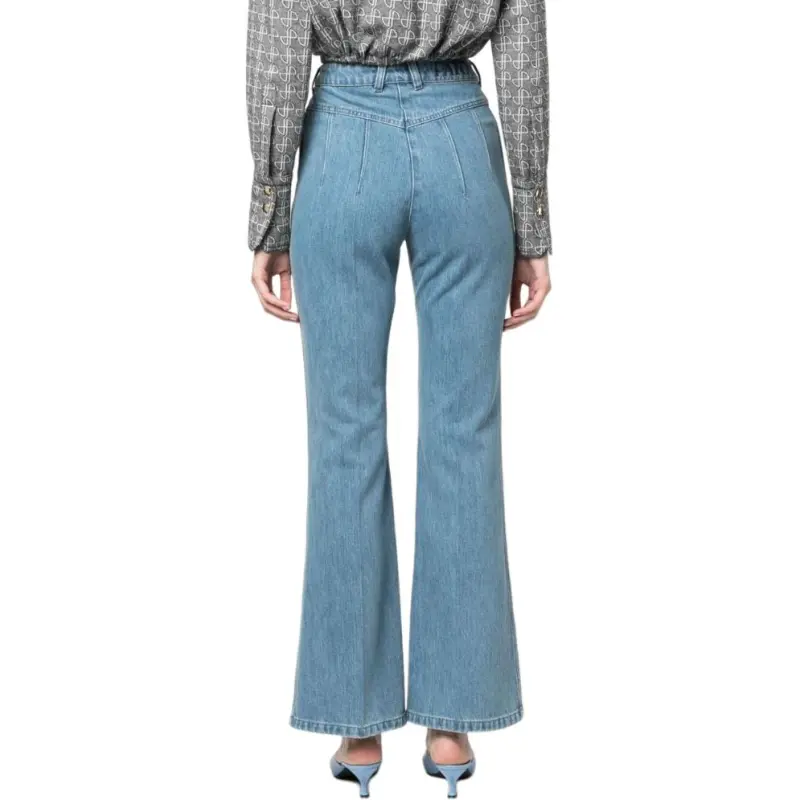 Patou Organic denim Flared Jeans-3