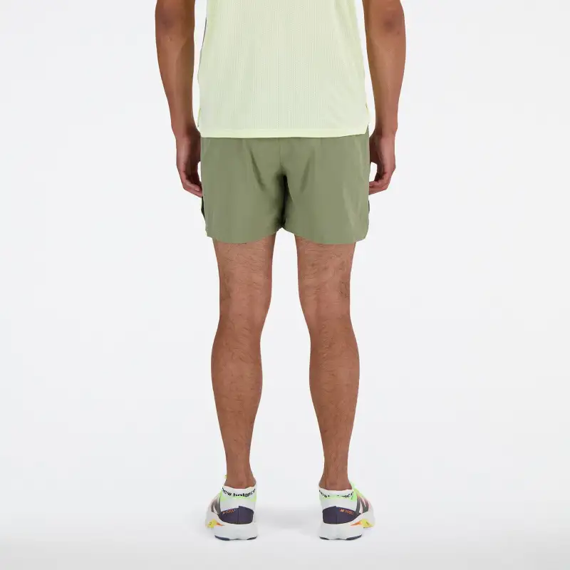 New Balance Casual Shorts Men's Dark Olive Green-6