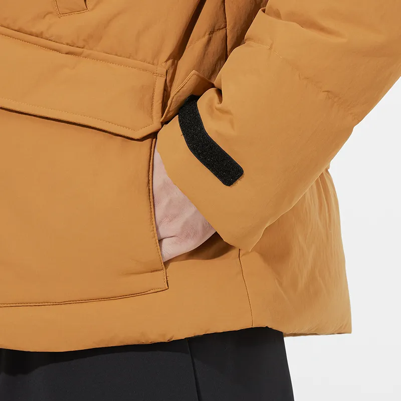 Adidas Down Jackets Men Ginger Yellow-3