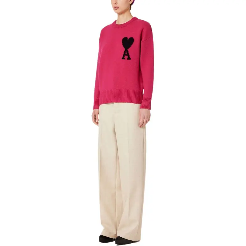AMIPARIS Ami De Coeur Wool Jumper-1