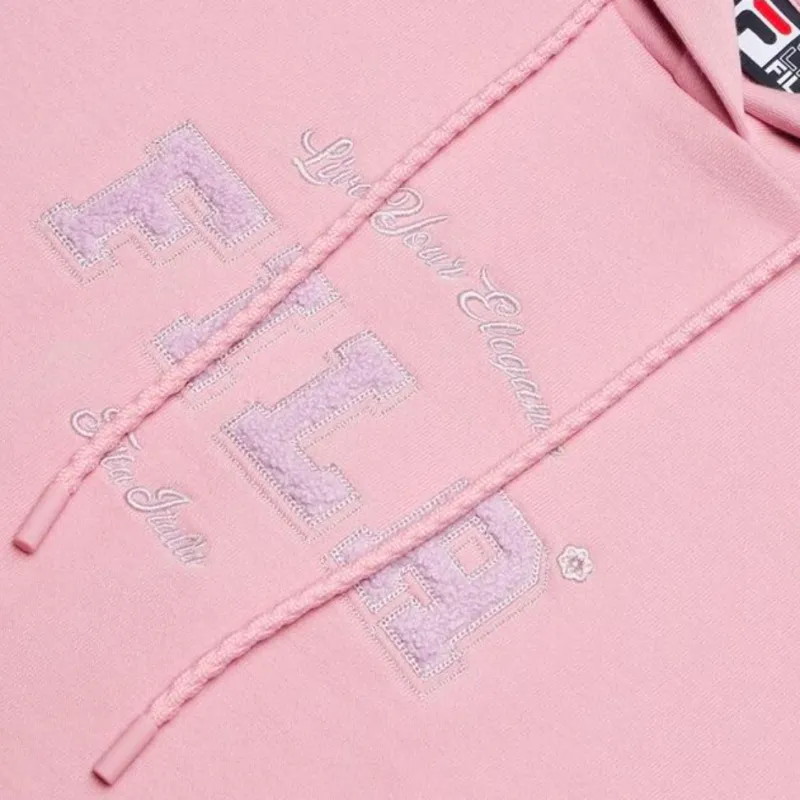 FILA Long Sleeved Dresses Women's Dark Cherry Blossom Pink-4