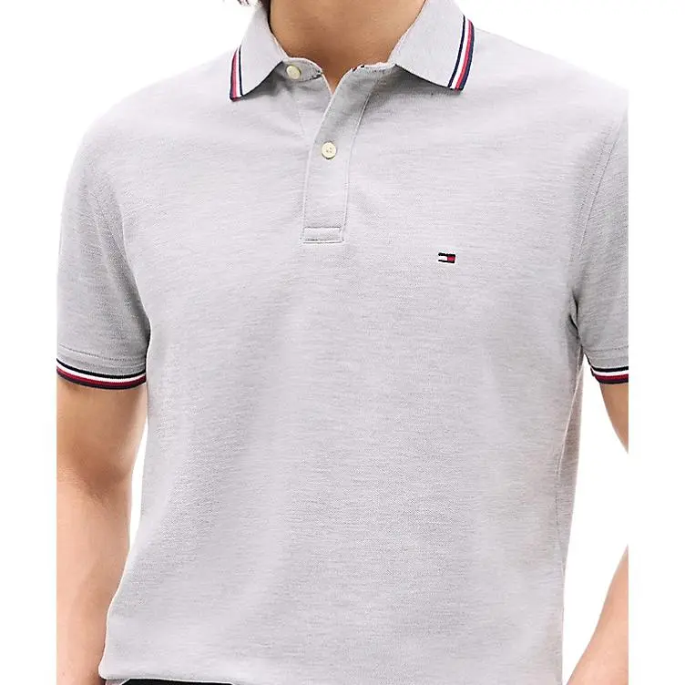 Tommy Hilfiger Polo Shirt Men's Gray-2