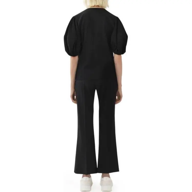 Chloé Cropped Flared Trousers-2
