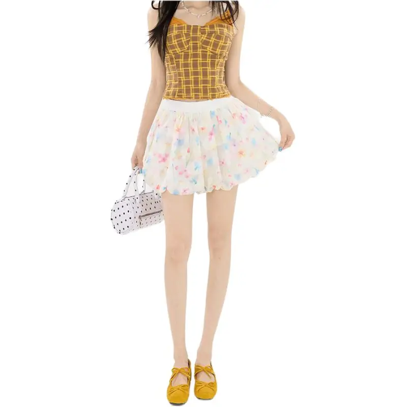 Concubine Zhu Casual Short Skirts Women's-1