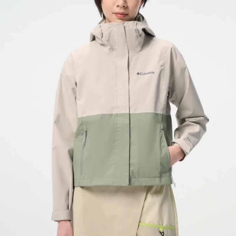 Columbia Hiking Urban Living/Travel/Commuting Water-Resistant Windproof Breathable Windbreaker Jacket Women's Gray-2