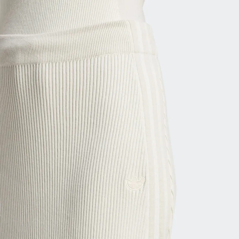 Adidas Knit Long Skirts Women's White-3