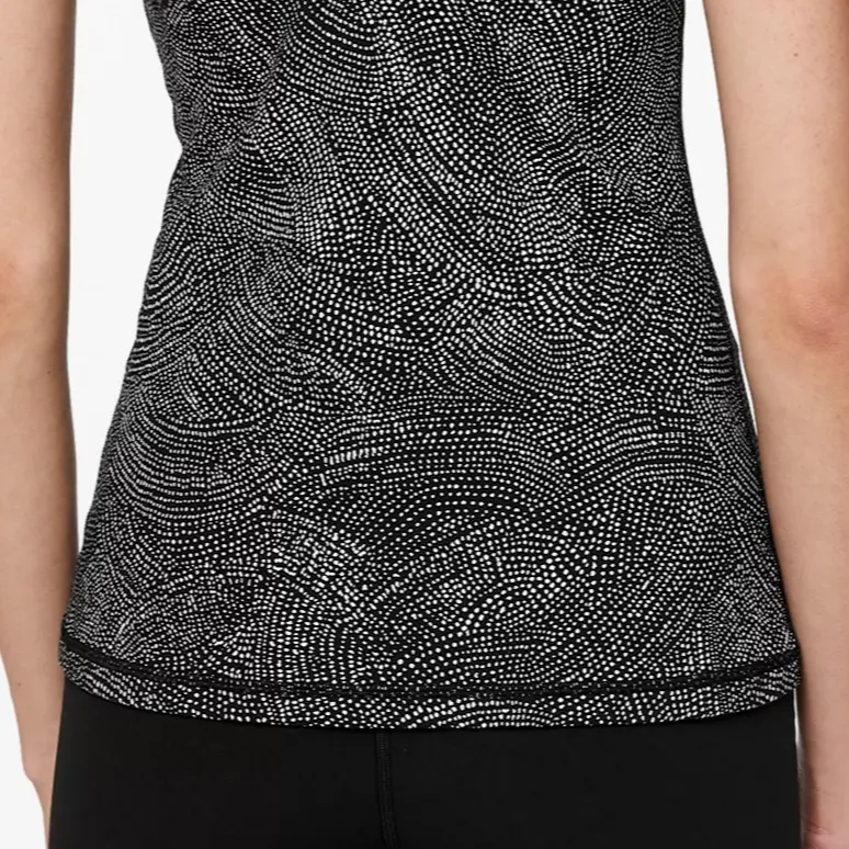 Lululemon Sleeveless Sports Shirts Women's Erlbis White Black-5