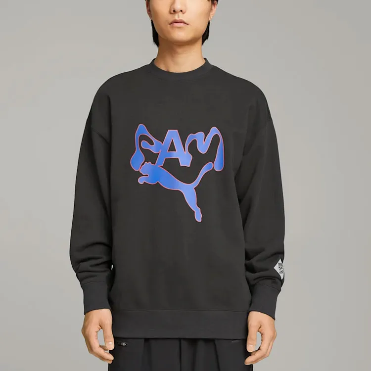 PUMA X P.A.M. Co branded Version Sweatshirts Unisex Black-2