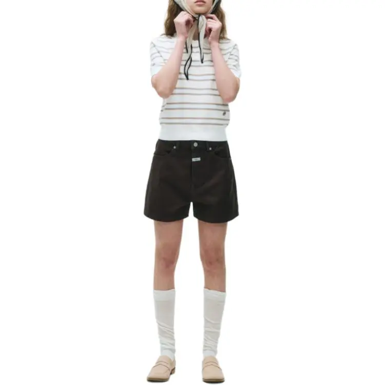 MARITHE FRANCOIS GIRBAUD Denim Shorts Women's-4