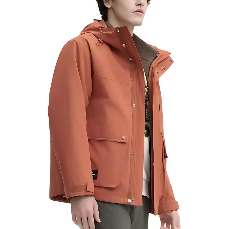 FILA Windbreaker Jacket Men's Light Rusty Red-2