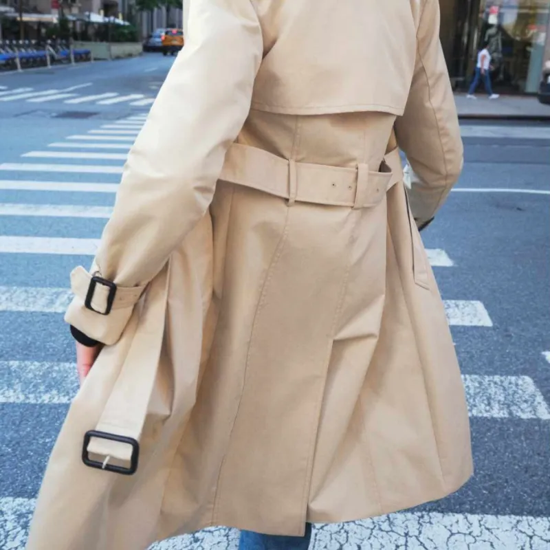 ZARA ZW Series Trench Coat Women's Brown-5