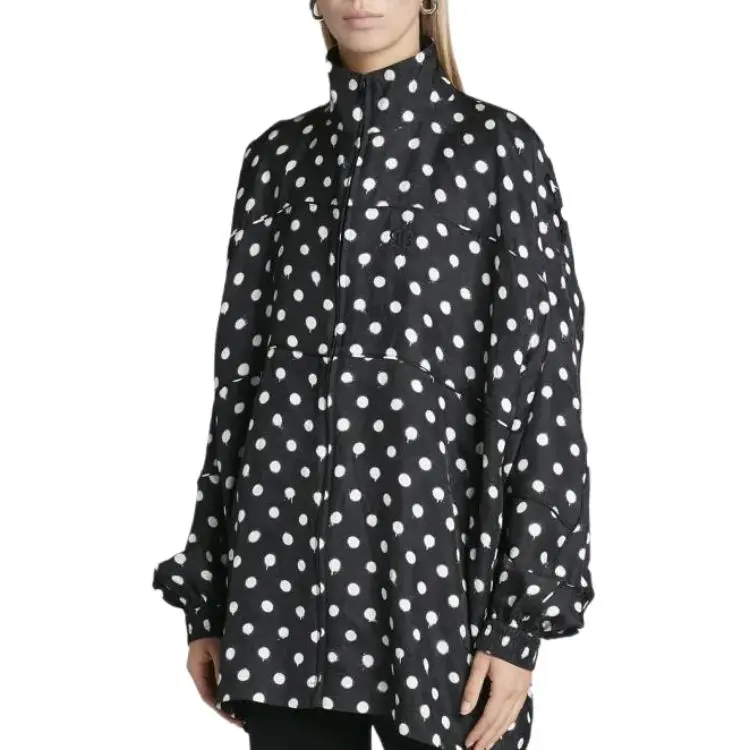 Balenciaga SS22 Jackets Coats Regular Fit Women's Black-3
