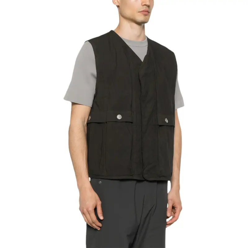 STONE ISLAND Compass badge Gilet-3