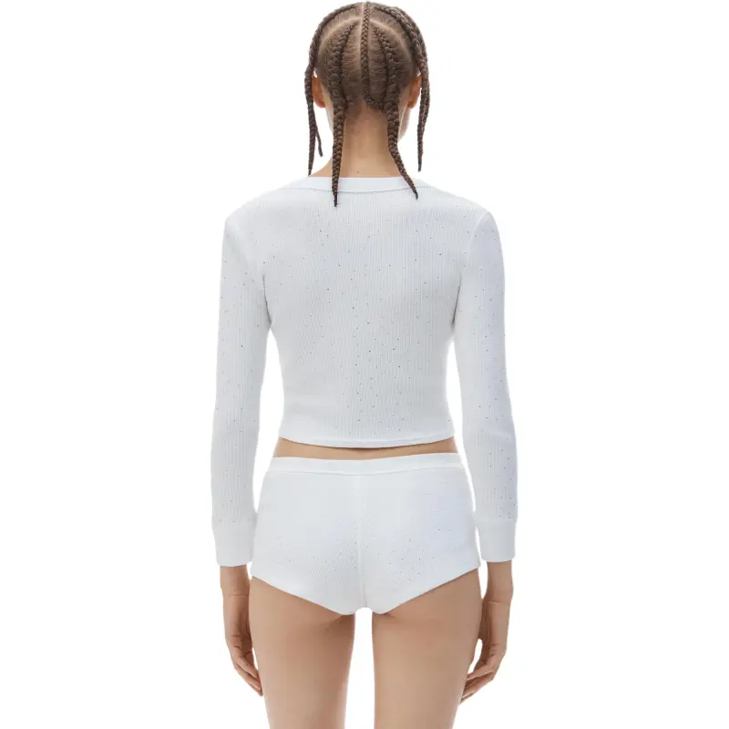 Alexander Wang Rhinestone Cardigan-2