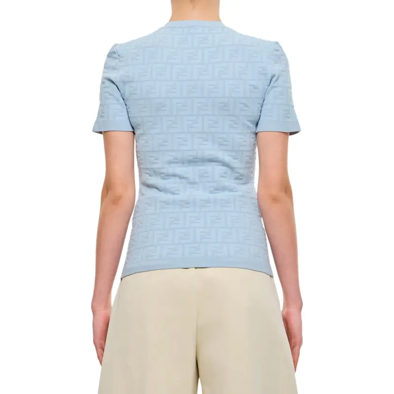 FENDI Knitwear Women's Light Blue-4