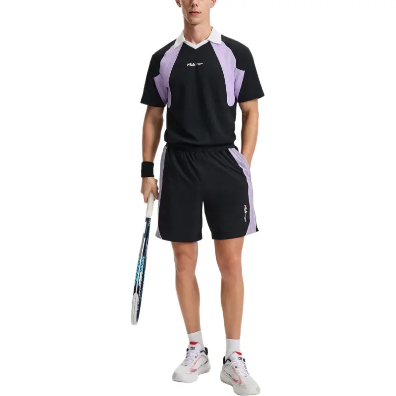 FILA x David Koma TENNIS Top Men's Numbers Lavender-5