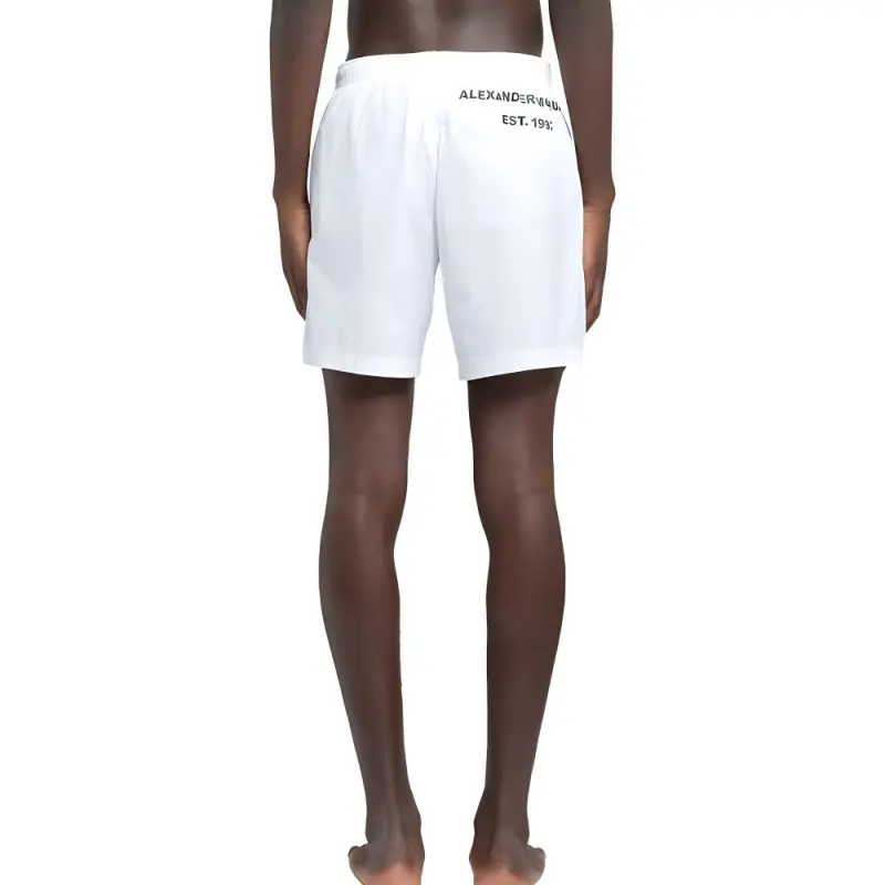 Alexander McQueen Graffiti Logo Swim Shorts-2