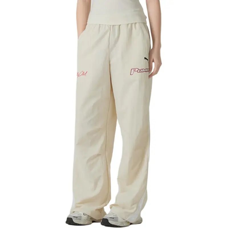 PUMA Sports Life Collection Casual Pants Women's Snow White-4