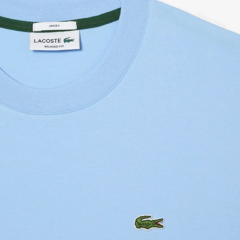 LACOSTE T Shirts Unisex Blue-4