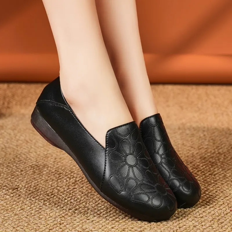 Reivanti Casual Single Shoes Women's Black-4