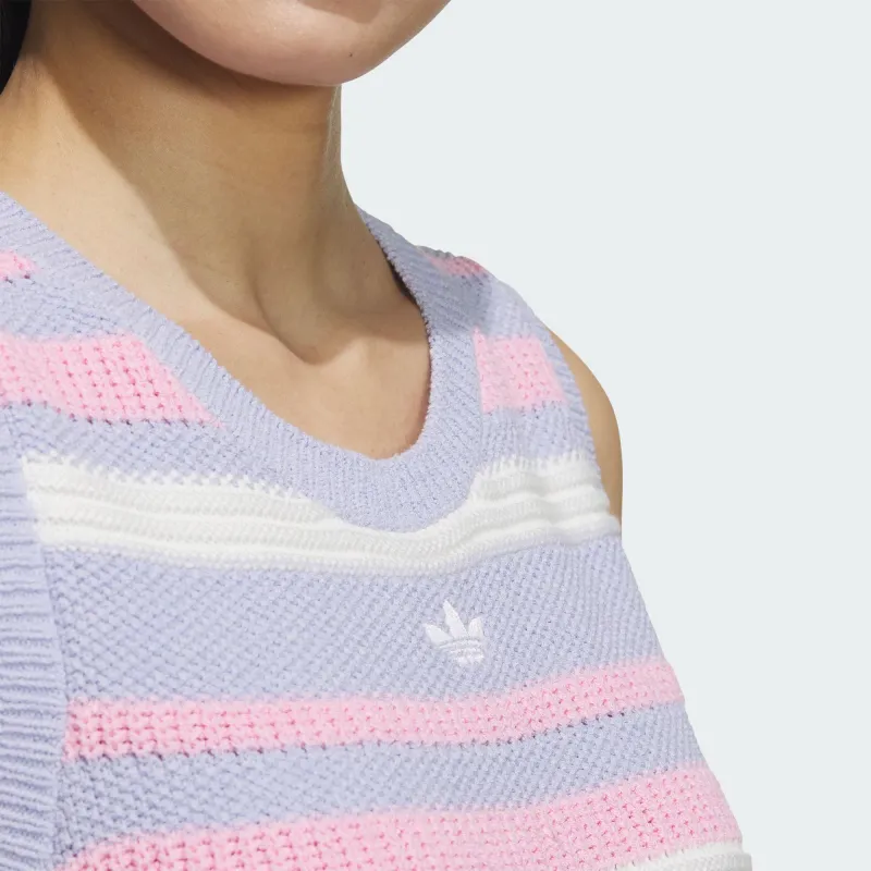 Adidas Originals Tank Tops Women's Light Purple-4