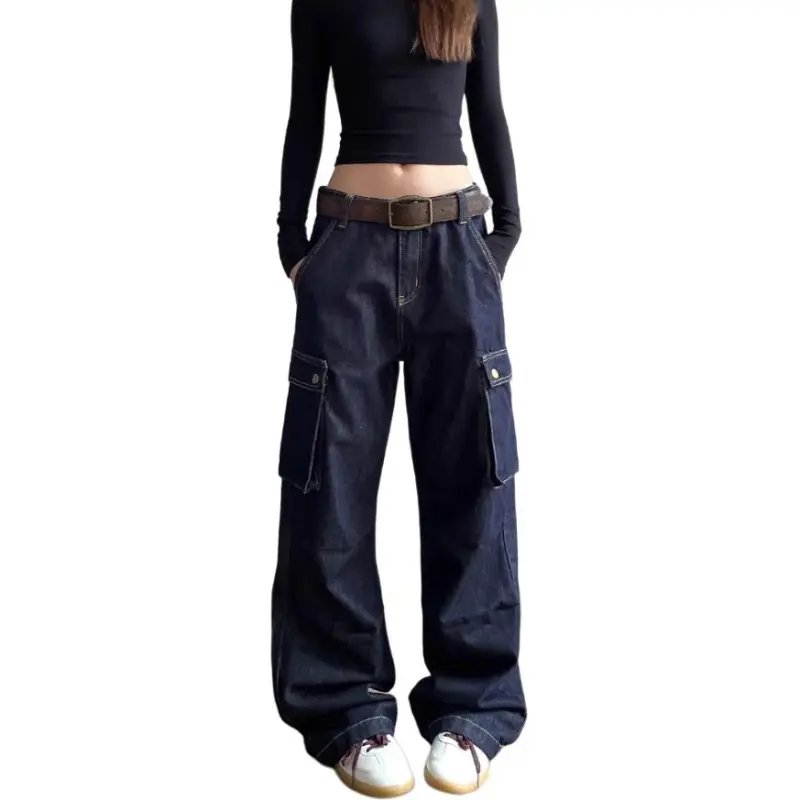 Concubine Zhu Jeans Unisex Dark Blue-1
