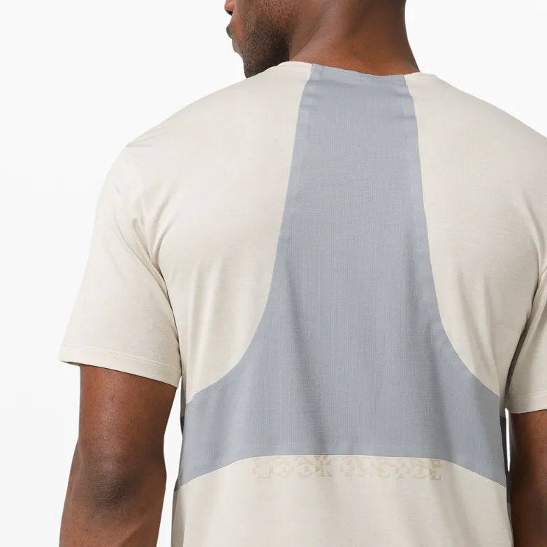 Lululemon Fast And Free T-Shirt Men's Beige-2