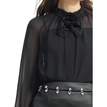 Bebe Shirts Women's Black