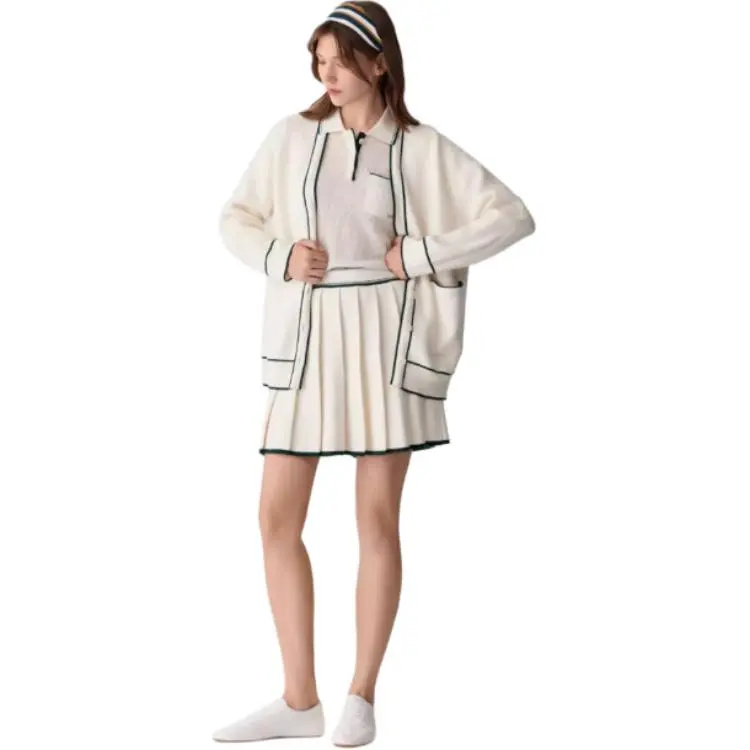 YANGZHIDAO Sweater Women's Cream White-2