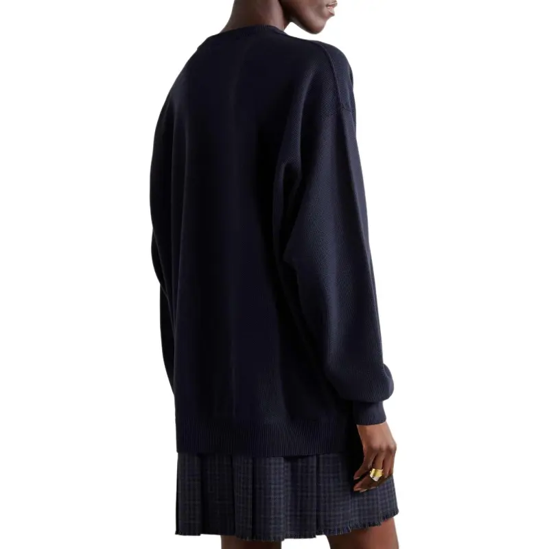 Balenciaga Layered V-Neck Dress-3