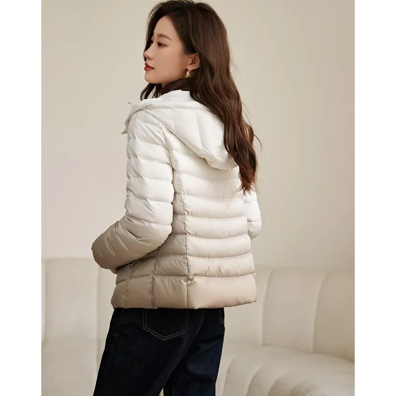 Mo Han Yi Mei Down Jacket Women's Khaki Gradient-2