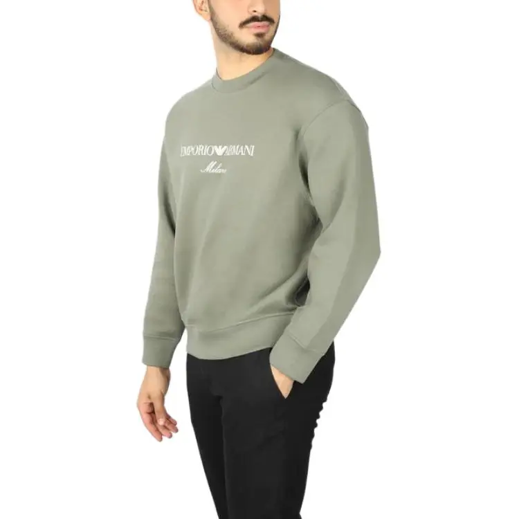 EMPORIO ARMANI Logo print Jersey Sweatshirt-2