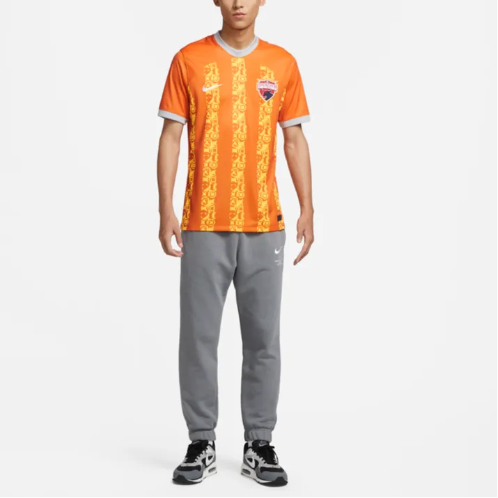 Nike Soccer Jerseys Men Alphamon Orange-2
