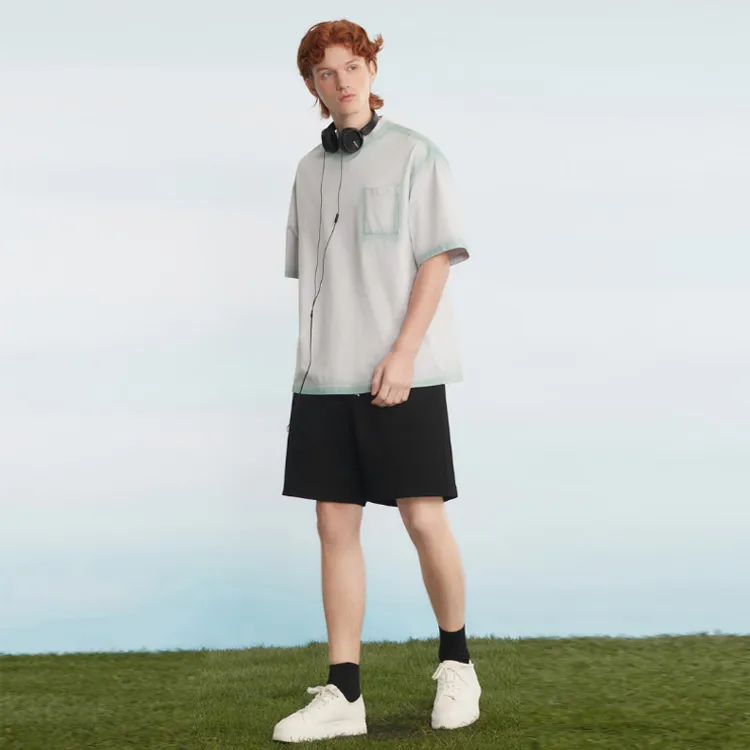 Bosieagender Hi Series Casual Shorts Unisex-12