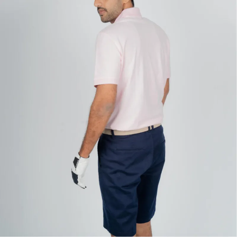 DECATHLON INESIS MW500 Polo Shirt Men's Soft Pink-2