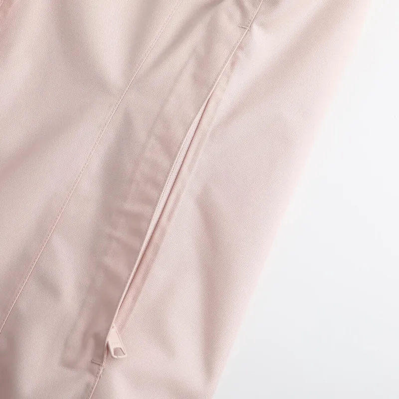 DECATHLON Waterproof, Abrasion Resistant, Thermal Windbreaker Jacket Women's Quartz Pink/Blue Black-5