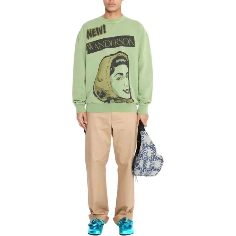 JW Anderson Turn Up Cuffs Chino Pants-1