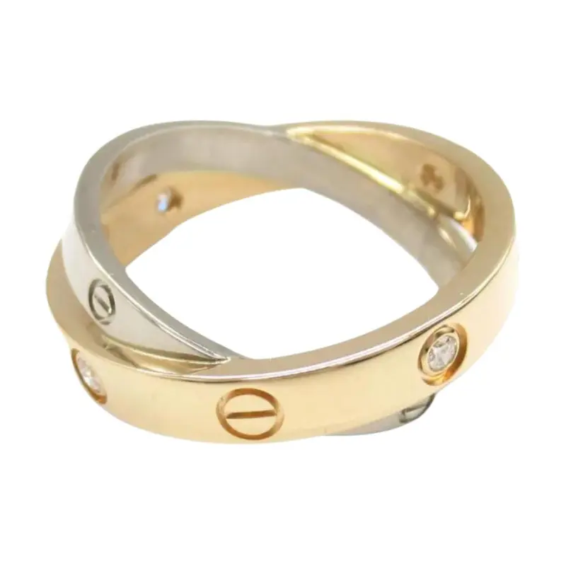Cartier 2010s 18K Gold Be Love Diamond Ring-1
